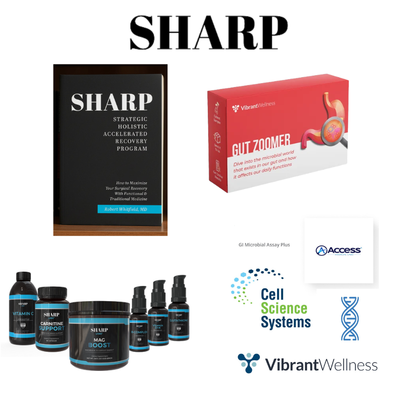 SHARP Concierge: External Detox, Labs, One on One Support