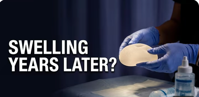 What Does Late Swelling Around a Breast Implant Mean?