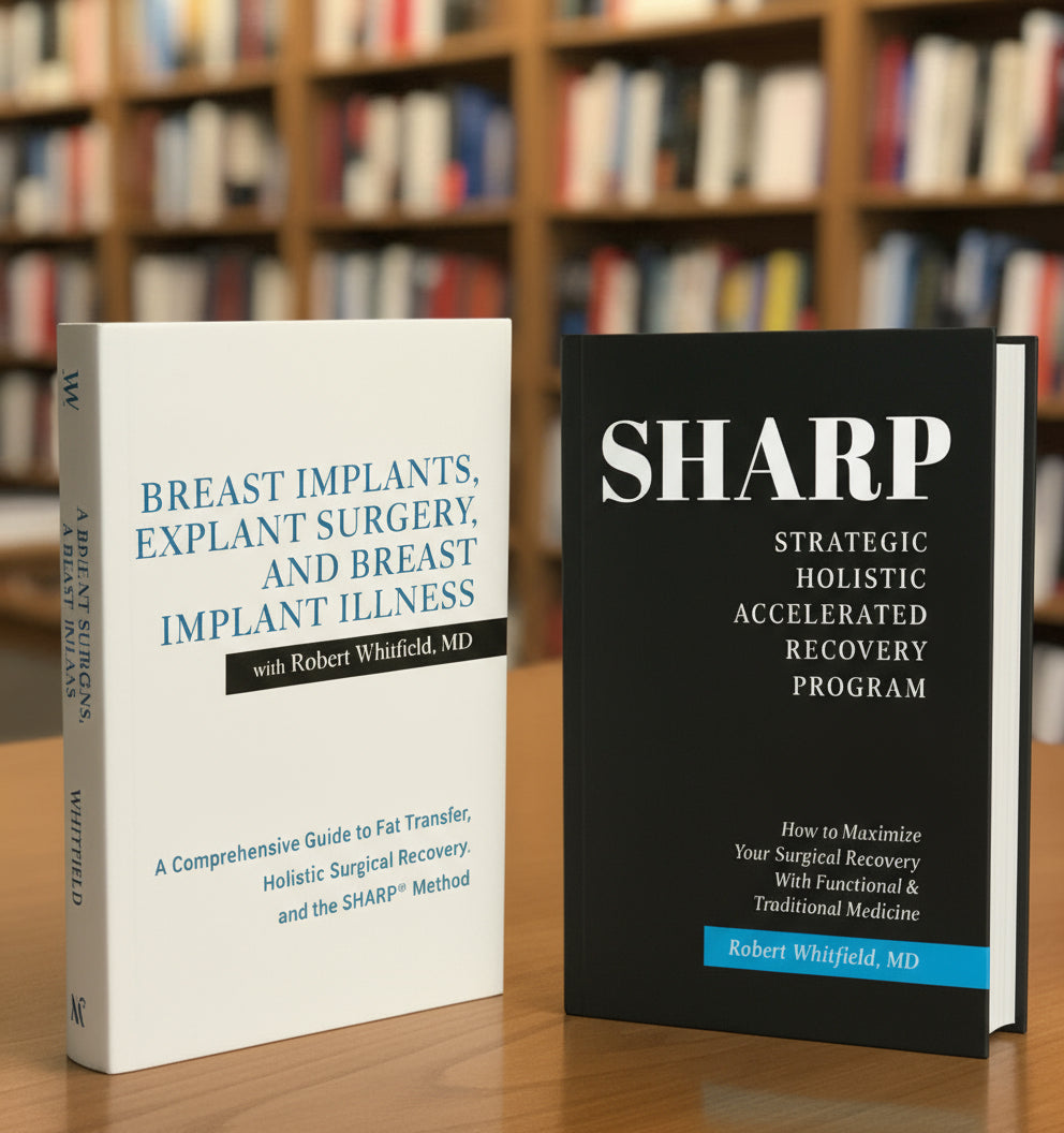 SHARP Method + Breast Implant Illness - Dr. Whitfield Book Bundle