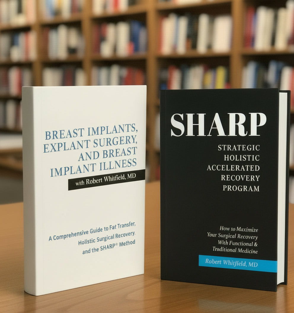 SHARP Method + Breast Implant Illness - Dr. Whitfield Book Bundle