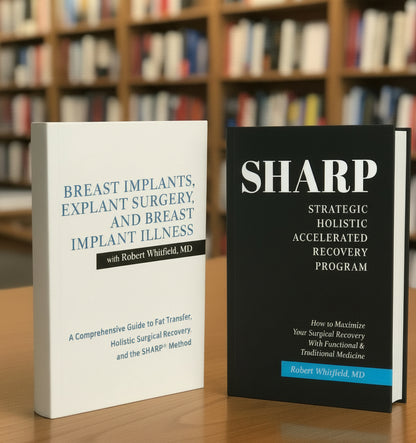SHARP Method + Breast Implant Illness - Dr. Whitfield Book Bundle