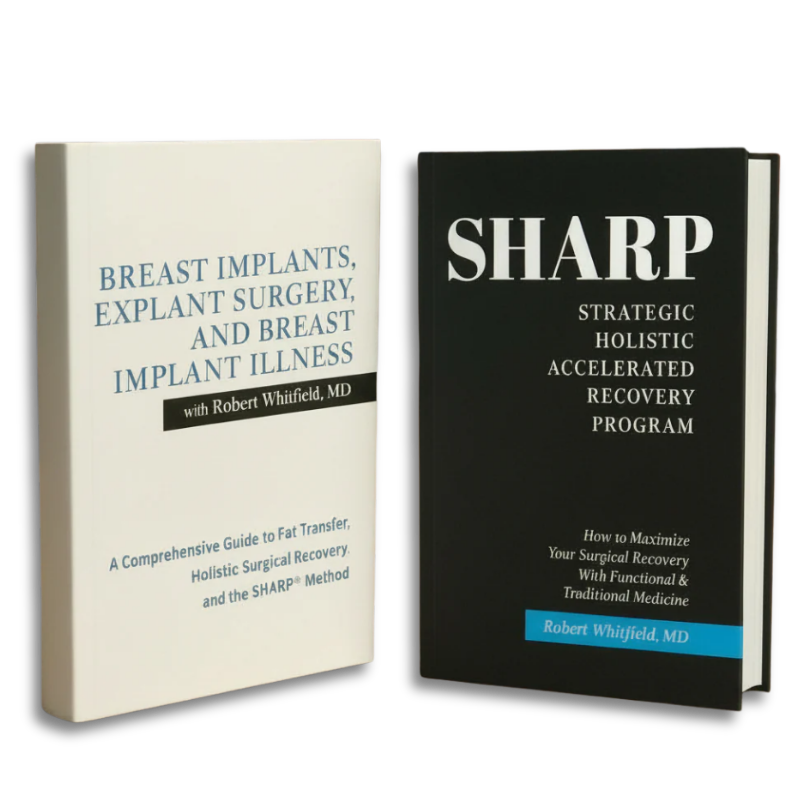 SHARP Method + Breast Implant Illness - Dr. Whitfield Book Bundle