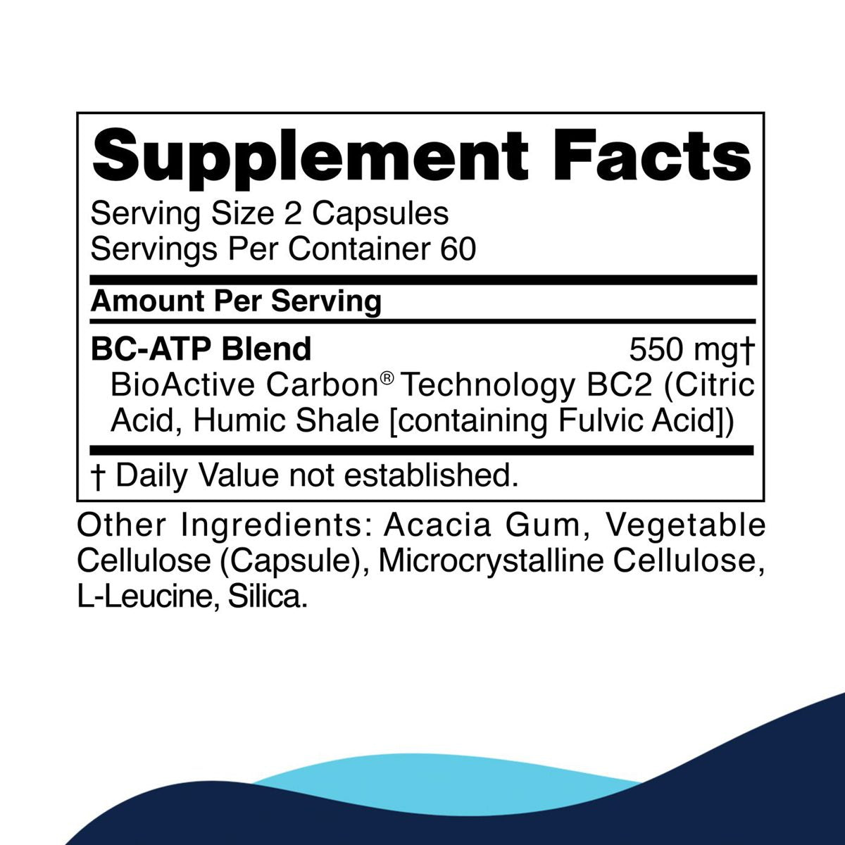 BC-ATP supplement facts