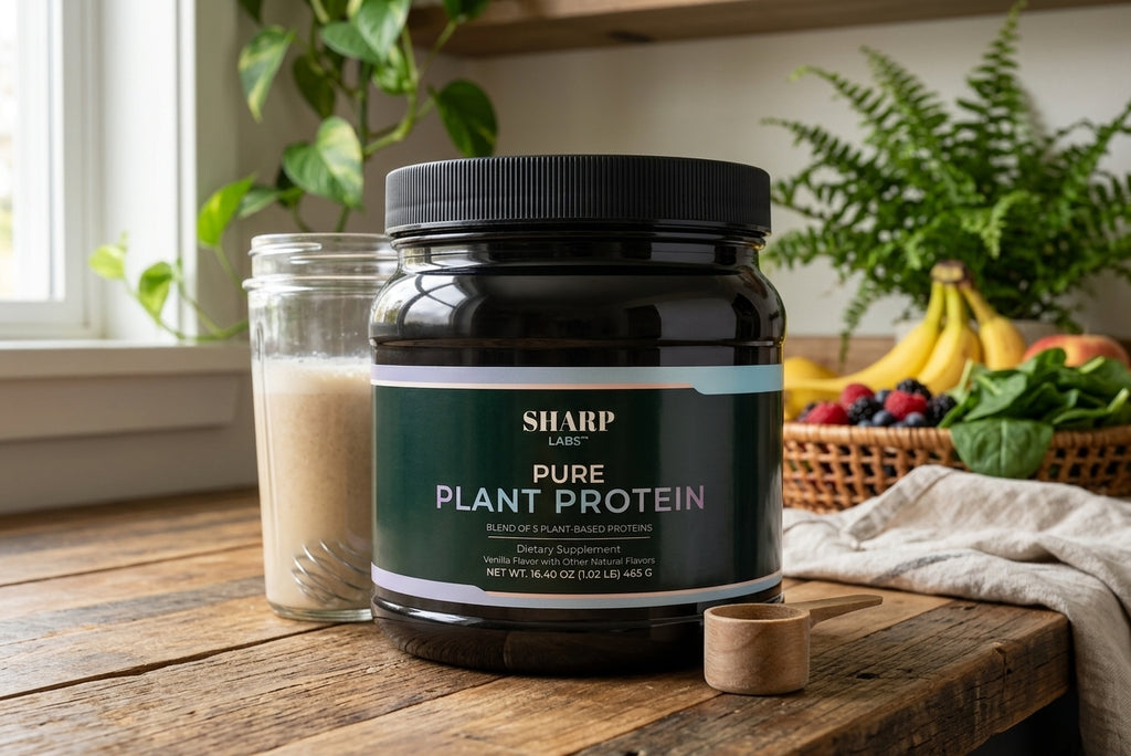 Pure Plant Protein lifestyle product photo