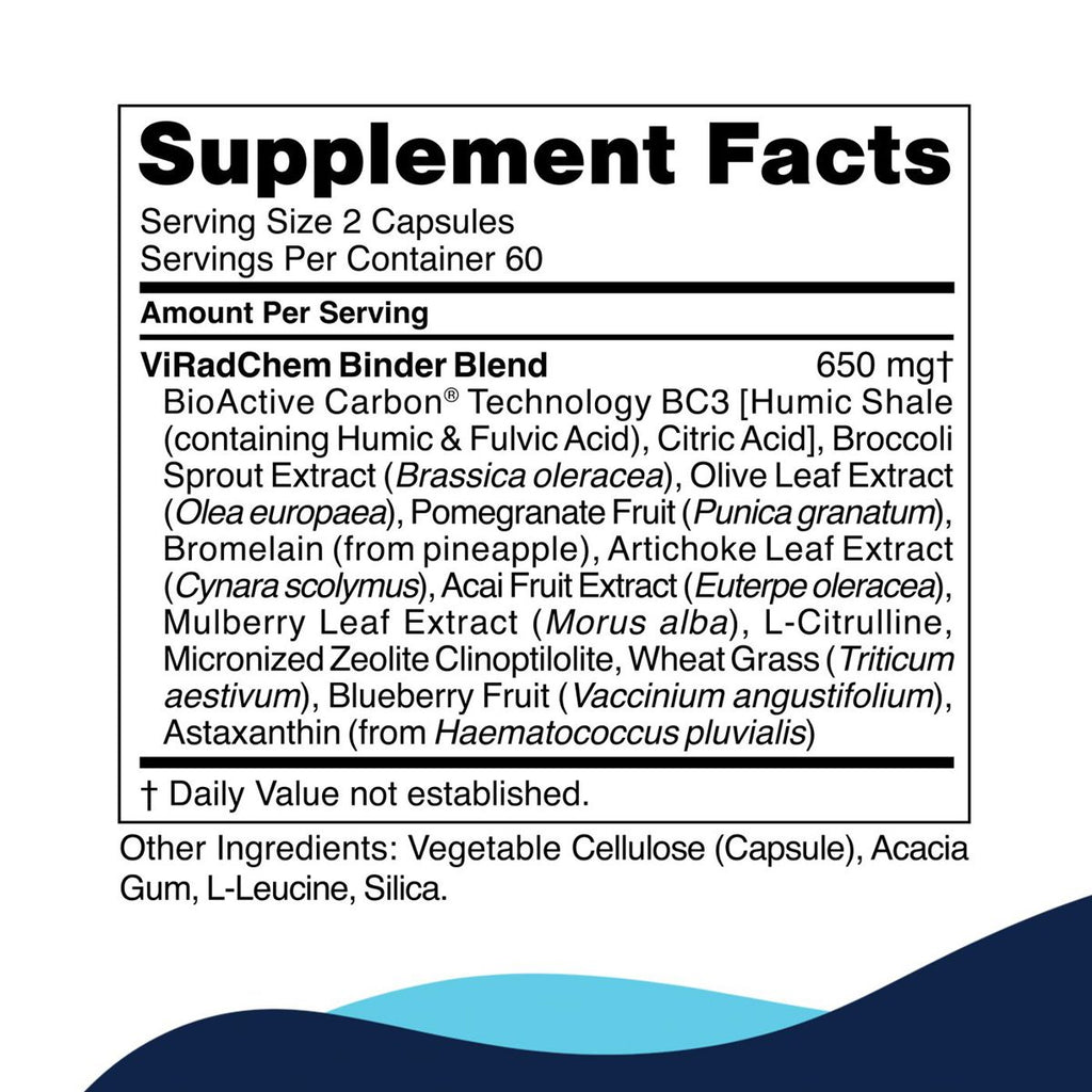 ViRadChem Binder supplement facts