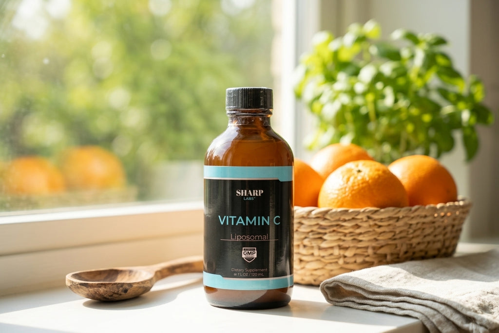 Liposomal Vitamin C lifestyle product photo