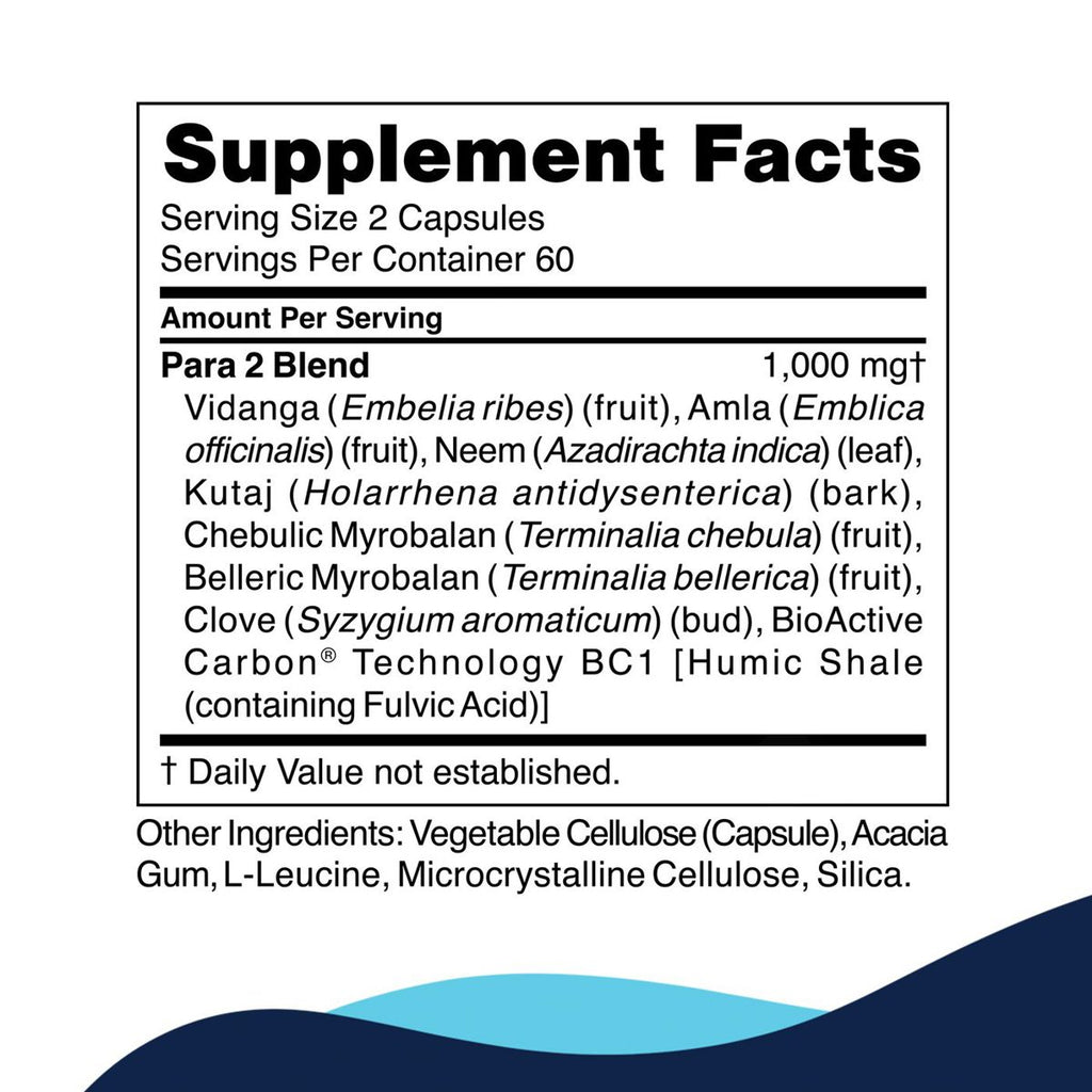 Para 2 supplement facts