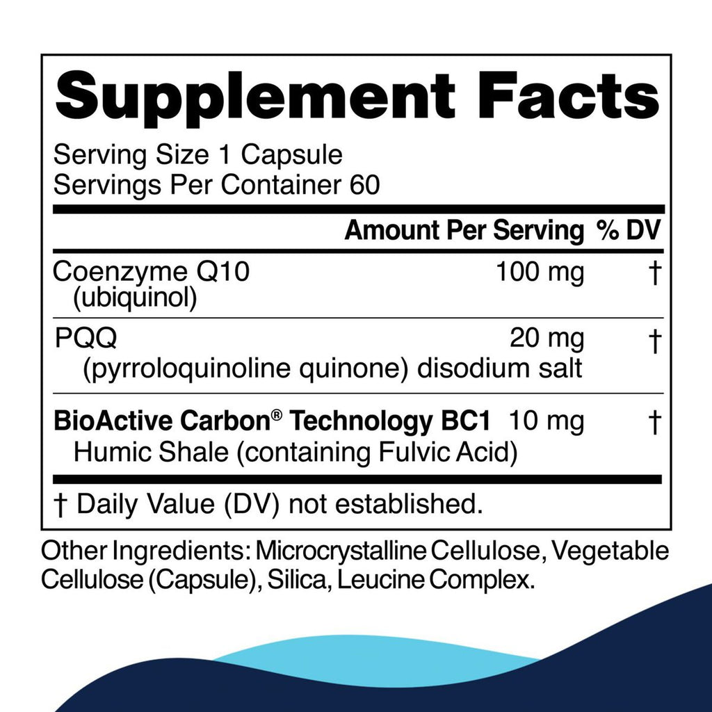 MitoActive supplement facts
