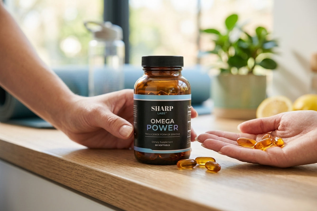 Omega Power lifestyle product photo