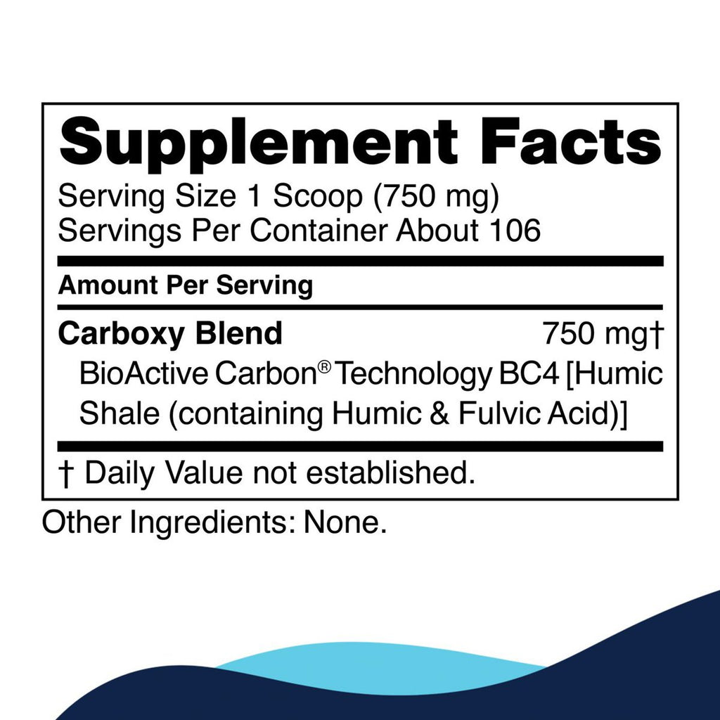 Carboxy supplement facts
